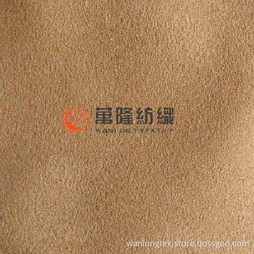Cation Slubbed Bamboo Faux Suede Fabric for Upholstery